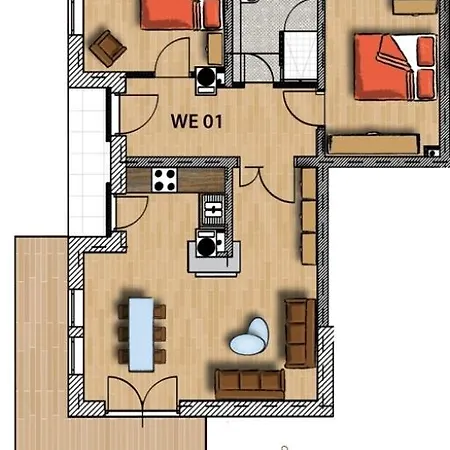 Parkresidenz Lejlighed *